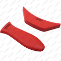 Handle holders - Silicone Hot Handle Holders Pot Holder Assist Handle Holder ( red )